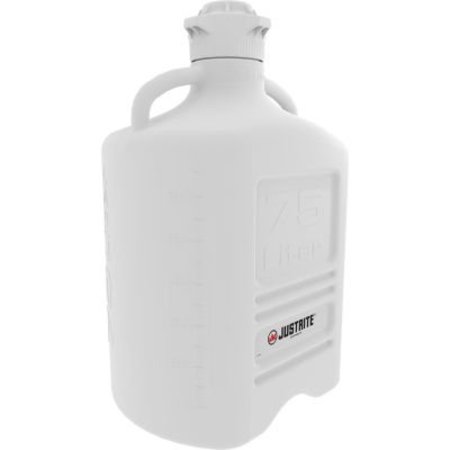 JUSTRITE Justrite Carboy, HDPE, 75-Liter 12913